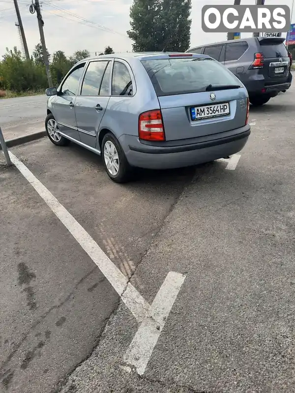 Универсал Skoda Fabia 2006 1.39 л. Ручная / Механика обл. Киевская, location.city.bilohorodka - Фото 1/18