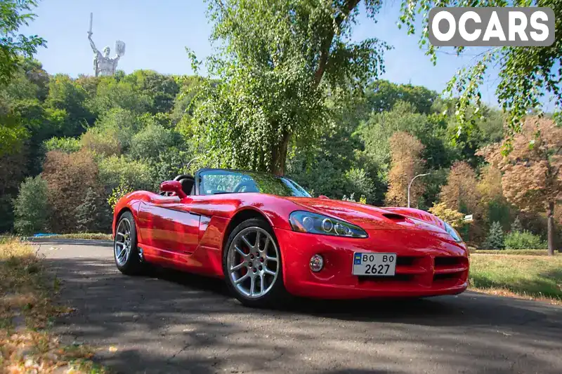 Родстер Dodge Viper 2003 8.29 л. Ручна / Механіка обл. Київська, Київ - Фото 1/21