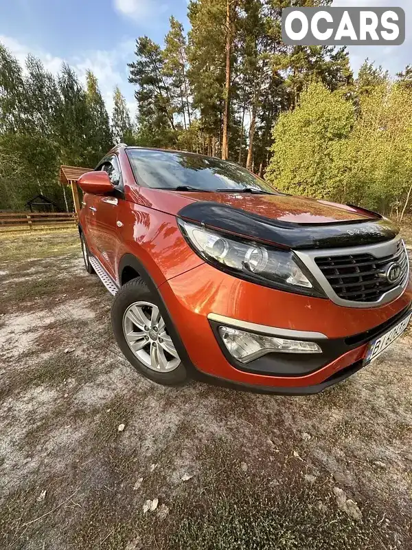 Позашляховик / Кросовер Kia Sportage 2012 1.7 л. Ручна / Механіка обл. Полтавська, Нові Санжари - Фото 1/9