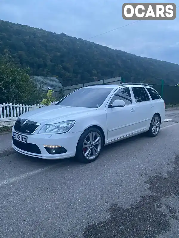 Универсал Skoda Octavia 2012 1.98 л. Ручная / Механика обл. Тернопольская, Залещики - Фото 1/11