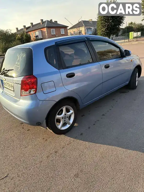 Хэтчбек Chevrolet Aveo 2005 1.5 л. Ручная / Механика обл. Житомирская, Коростень - Фото 1/12