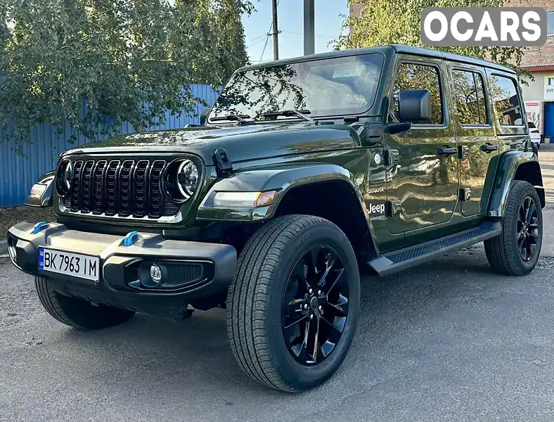 Позашляховик / Кросовер Jeep Wrangler 2024 2 л. Автомат обл. Чернігівська, Ніжин - Фото 1/17