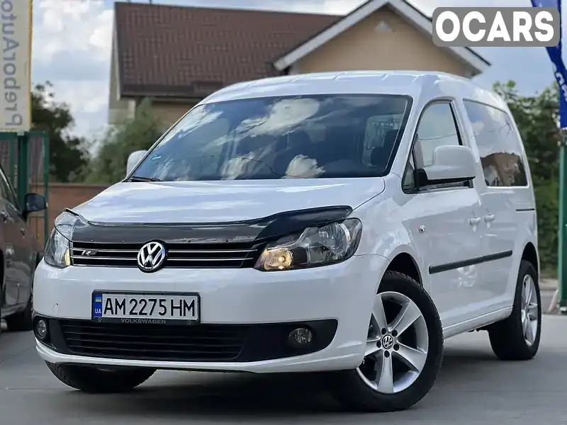 Минивэн Volkswagen Caddy 2010 1.6 л. Ручная / Механика обл. Житомирская, Бердичев - Фото 1/21