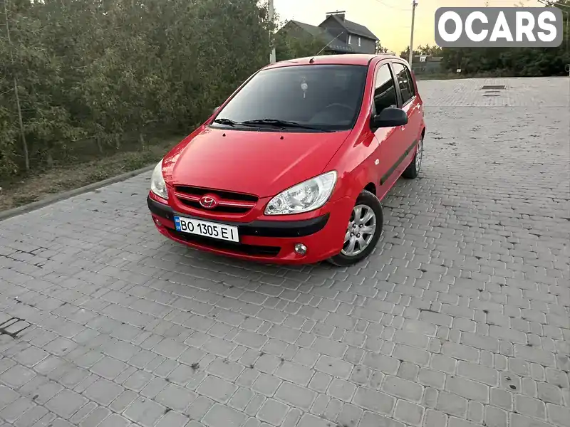 Хетчбек Hyundai Getz 2006 1.4 л. Автомат обл. Тернопільська, Борщів - Фото 1/19