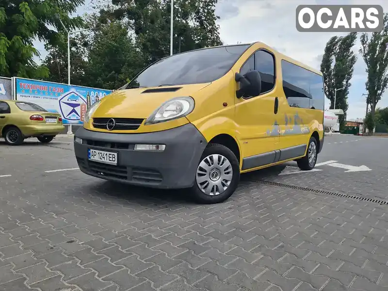 Мінівен Opel Vivaro 2001 1.87 л. Ручна / Механіка обл. Вінницька, Вінниця - Фото 1/21