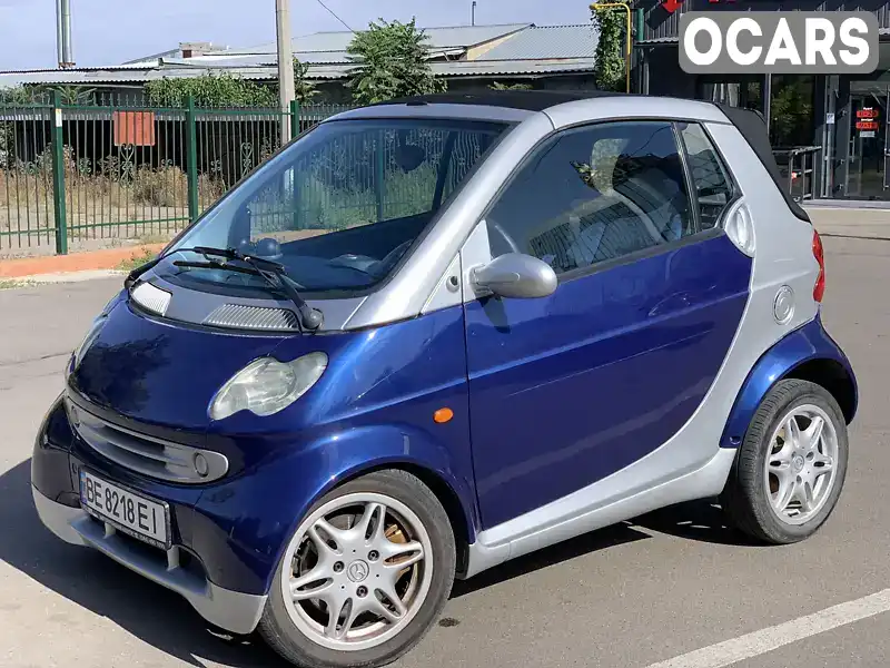 Кабріолет Smart Fortwo 2000 0.6 л. Автомат обл. Миколаївська, Миколаїв - Фото 1/8