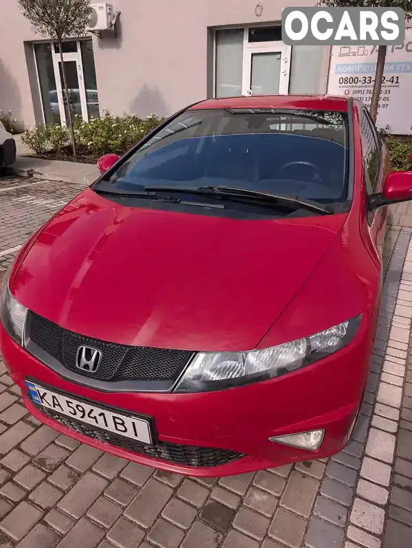 Хэтчбек Honda Civic 2010 1.8 л. Автомат обл. Киевская, Вышневое - Фото 1/21