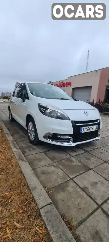 Мінівен Renault Scenic 2012 1.5 л. Ручна / Механіка обл. Дніпропетровська, Кам'янське (Дніпродзержинськ) - Фото 1/21