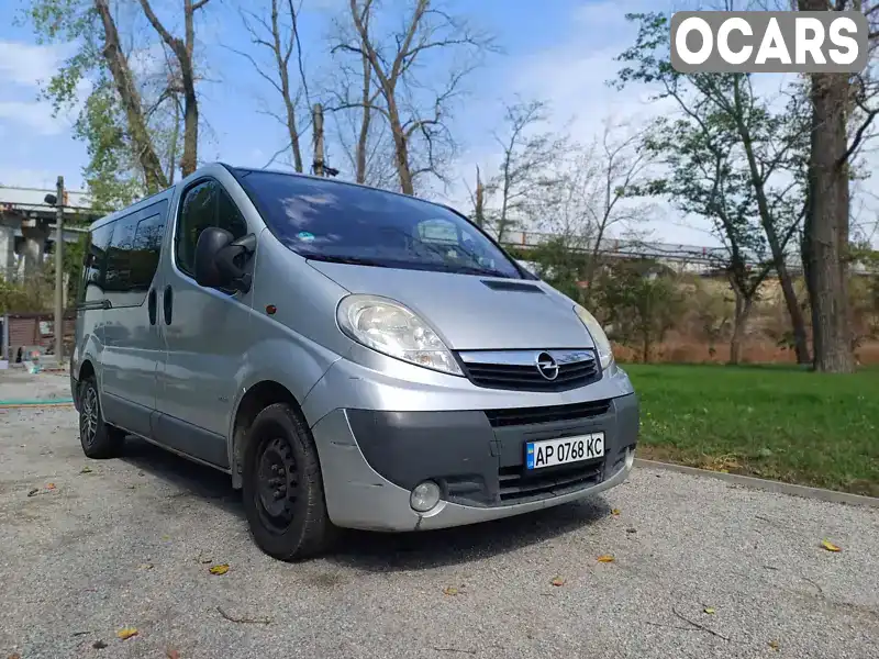 Мінівен Opel Vivaro 2008 2 л. Ручна / Механіка обл. Запорізька, Запоріжжя - Фото 1/14