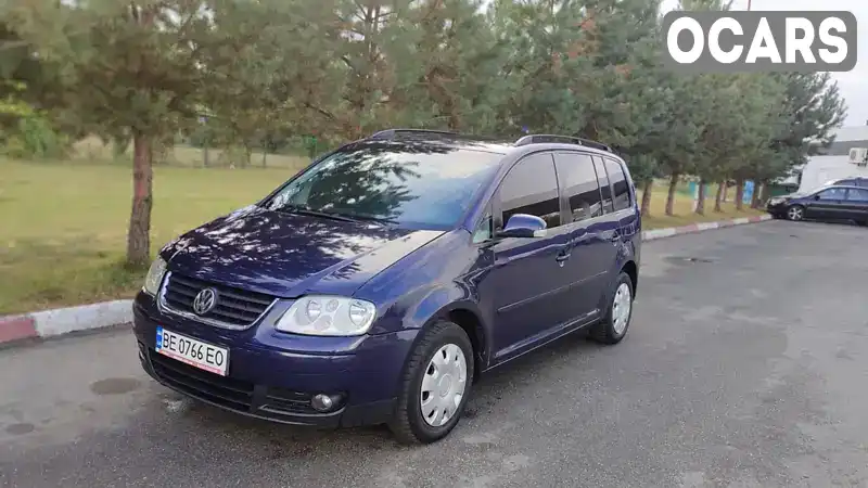 Мінівен Volkswagen Touran 2003 1.97 л. Ручна / Механіка обл. Вінницька, Погребище - Фото 1/8