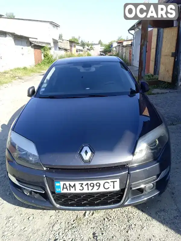 Ліфтбек Renault Laguna 2012 1.46 л. Ручна / Механіка обл. Хмельницька, Хмельницький - Фото 1/9