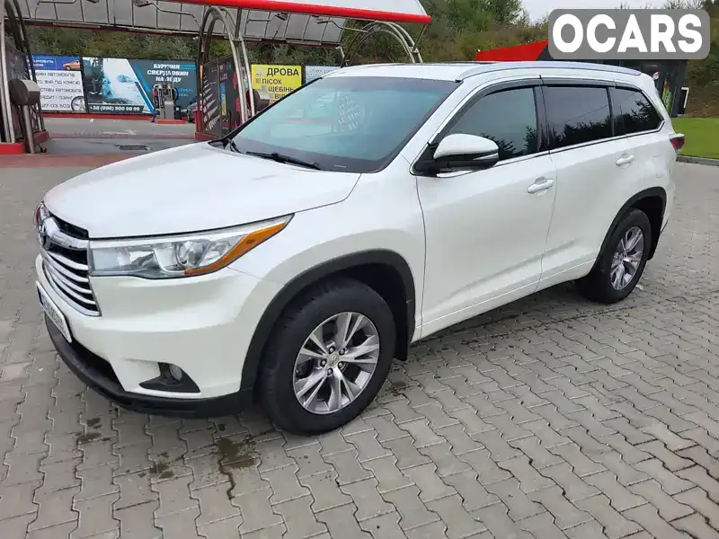 Позашляховик / Кросовер Toyota Highlander 2014 3.46 л. обл. Чернівецька, Кіцмань - Фото 1/21