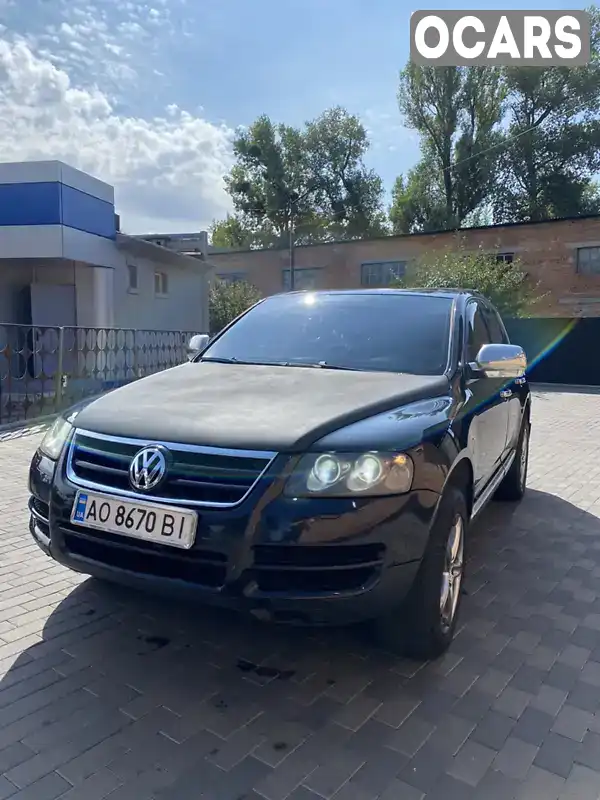 Внедорожник / Кроссовер Volkswagen Touareg 2004 3.19 л. Автомат обл. Полтавская, Лубны - Фото 1/21