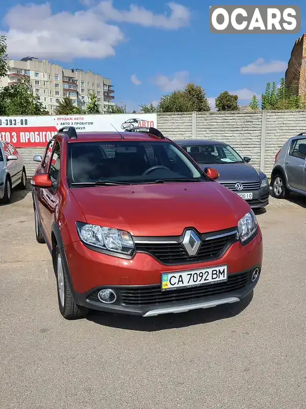 Внедорожник / Кроссовер Renault Sandero StepWay 2014 1.46 л. Ручная / Механика обл. Черкасская, Смела - Фото 1/21