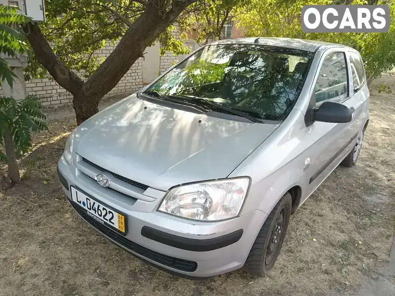 Хетчбек Hyundai Getz 2005 1.09 л. Ручна / Механіка обл. Харківська, Харків - Фото 1/2