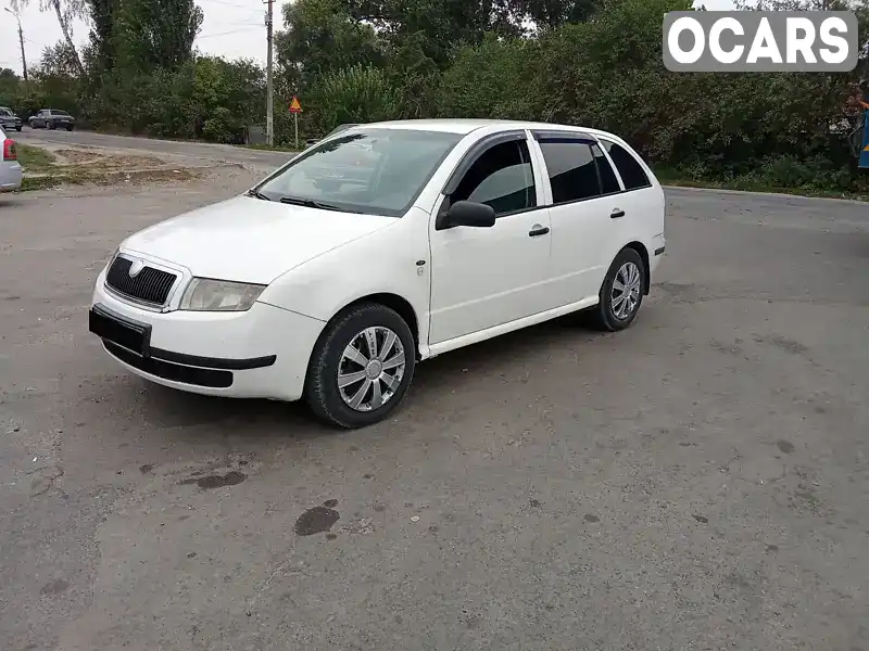 Универсал Skoda Fabia 2001 1.4 л. Ручная / Механика обл. Хмельницкая, Волочиск - Фото 1/19