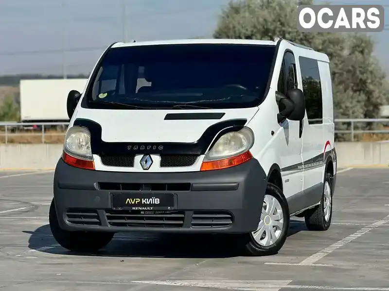 Мінівен Renault Trafic 2003 1.9 л. Ручна / Механіка обл. Київська, Київ - Фото 1/21