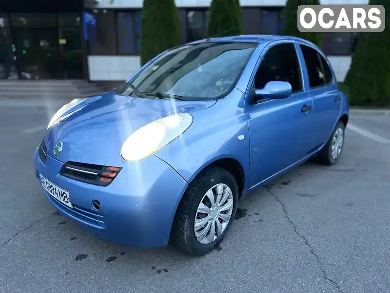 Хетчбек Nissan Micra 2004 1.24 л. Ручна / Механіка обл. Дніпропетровська, Дніпро (Дніпропетровськ) - Фото 1/19