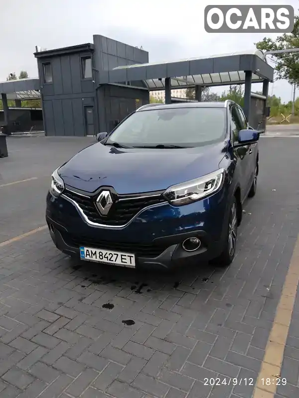 Позашляховик / Кросовер Renault Kadjar 2018 1.46 л. Автомат обл. Київська, Вишгород - Фото 1/21