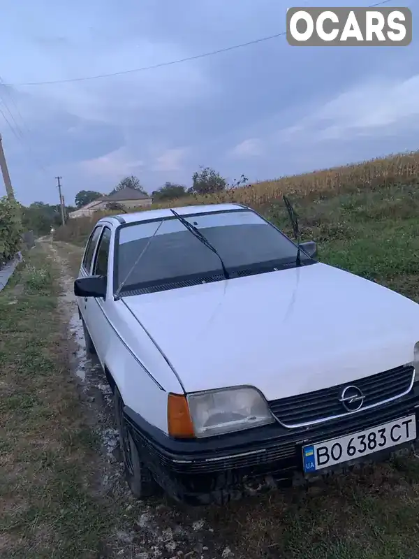 Хетчбек Opel Kadett 1987 1.3 л. Ручна / Механіка обл. Тернопільська, Зборів - Фото 1/10