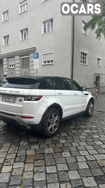 Внедорожник / Кроссовер Land Rover Range Rover Evoque 2013 2.18 л. Автомат обл. Киевская, Киев - Фото 1/4