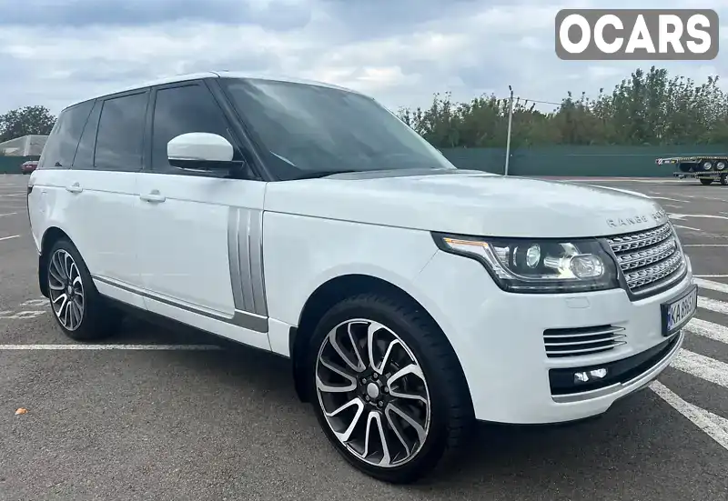 Внедорожник / Кроссовер Land Rover Range Rover 2016 4.37 л. Автомат обл. Киевская, Киев - Фото 1/17