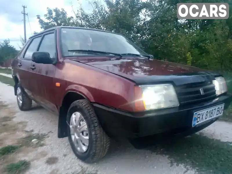 Седан ВАЗ / Lada 21099 2007 1.6 л. Ручная / Механика обл. Хмельницкая, Дунаевцы - Фото 1/10