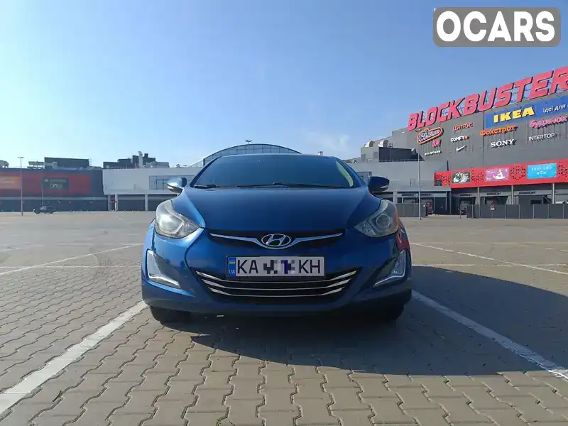 Седан Hyundai Elantra 2014 1.8 л. Автомат обл. Київська, Київ - Фото 1/21