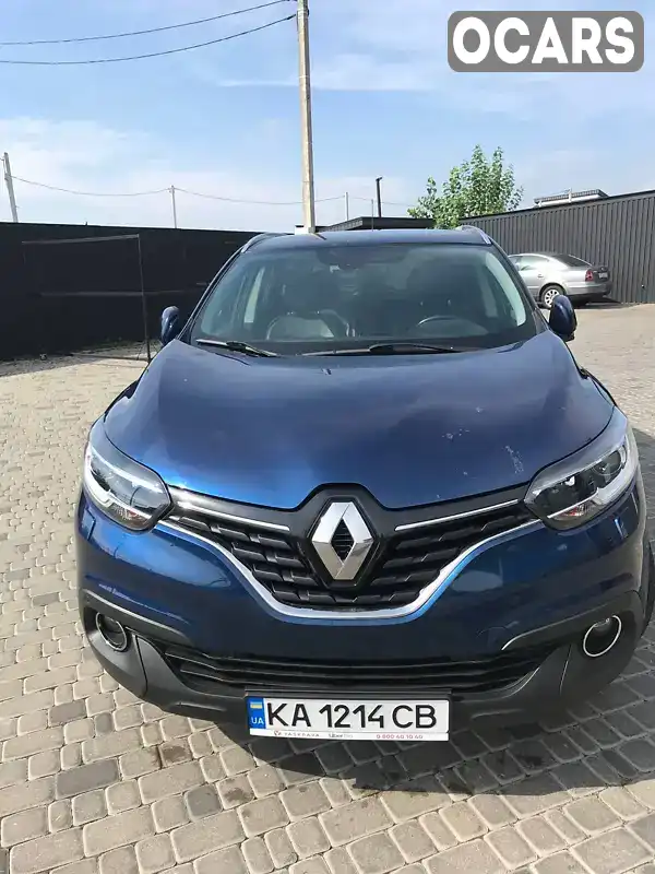 Внедорожник / Кроссовер Renault Kadjar 2017 1.2 л. Автомат обл. Киевская, Белая Церковь - Фото 1/14