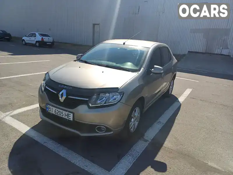 Седан Renault Logan 2014 1.6 л. Ручна / Механіка обл. Полтавська, Полтава - Фото 1/21