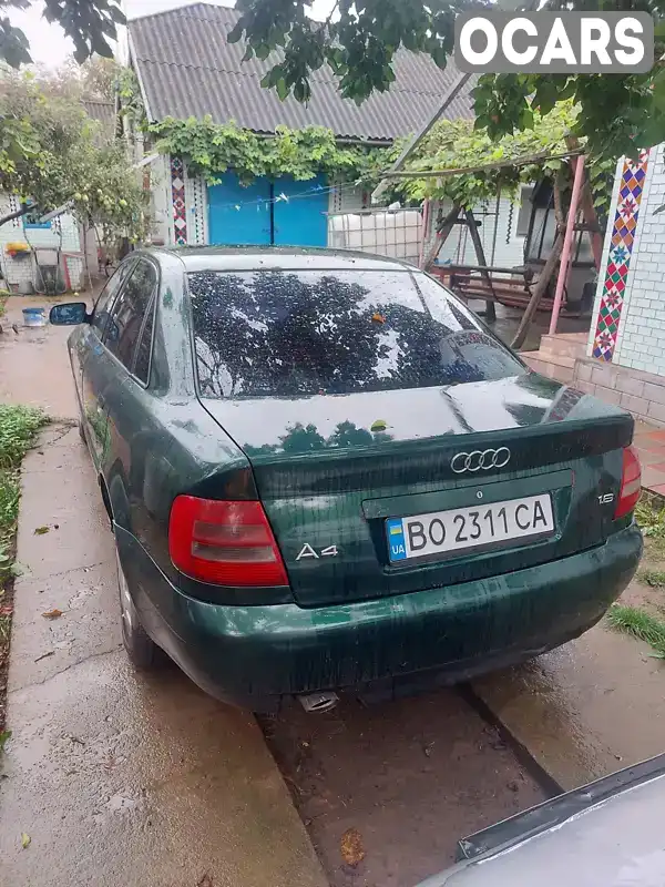 Седан Audi A4 2000 1.6 л. Ручна / Механіка обл. Тернопільська, location.city.melnytsia_podilska - Фото 1/8