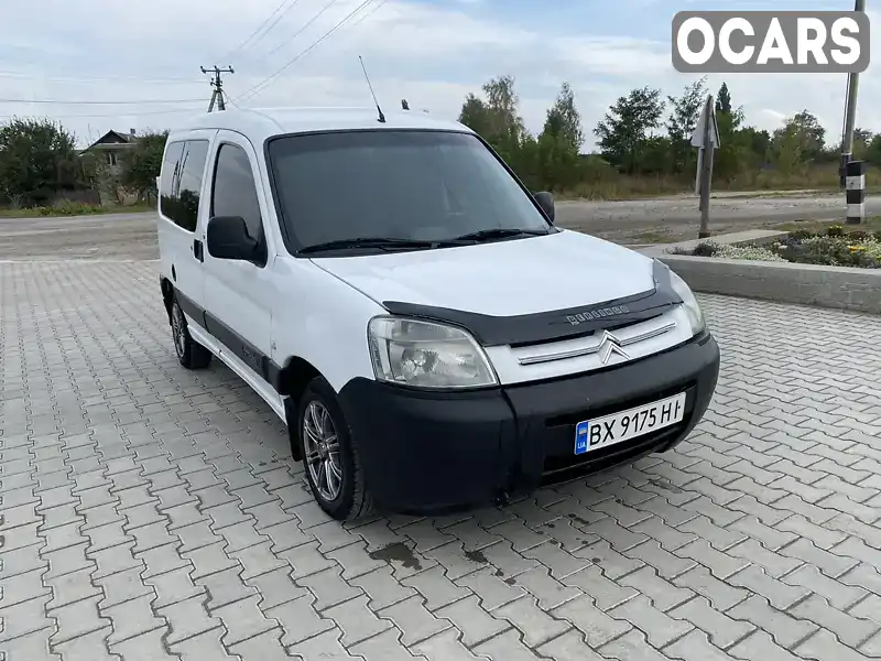 Мінівен Citroen Berlingo 2004 2 л. Ручна / Механіка обл. Хмельницька, Шепетівка - Фото 1/18