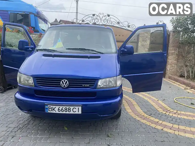 Мінівен Volkswagen Transporter 2002 2.46 л. Ручна / Механіка обл. Рівненська, Рівне - Фото 1/11