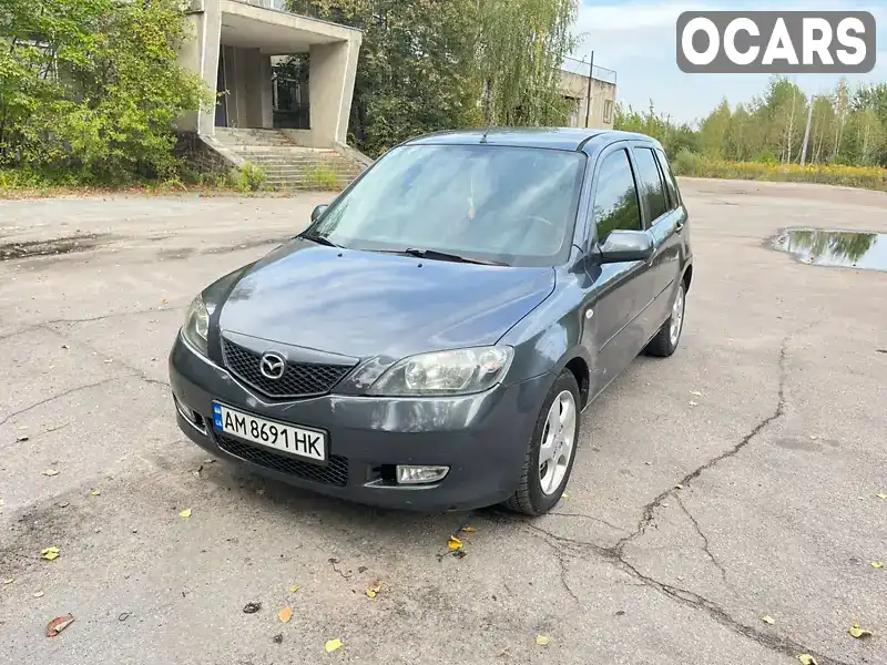 Хетчбек Mazda 2 2004 1.4 л. Ручна / Механіка обл. Житомирська, Житомир - Фото 1/16