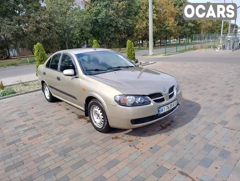 Седан Nissan Almera 2004 1.5 л. Ручная / Механика обл. Киевская, Тетиев - Фото 1/12