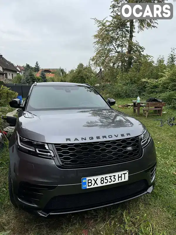 Внедорожник / Кроссовер Land Rover Range Rover Velar 2019 2 л. Автомат обл. Хмельницкая, Хмельницкий - Фото 1/8