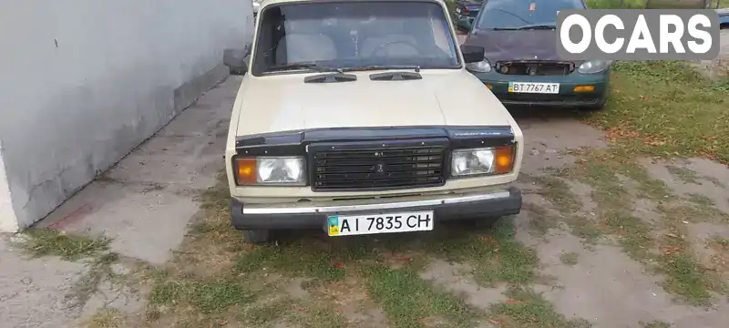 Седан ВАЗ / Lada 2107 1987 1.5 л. Ручна / Механіка обл. Київська, Переяслав - Фото 1/8