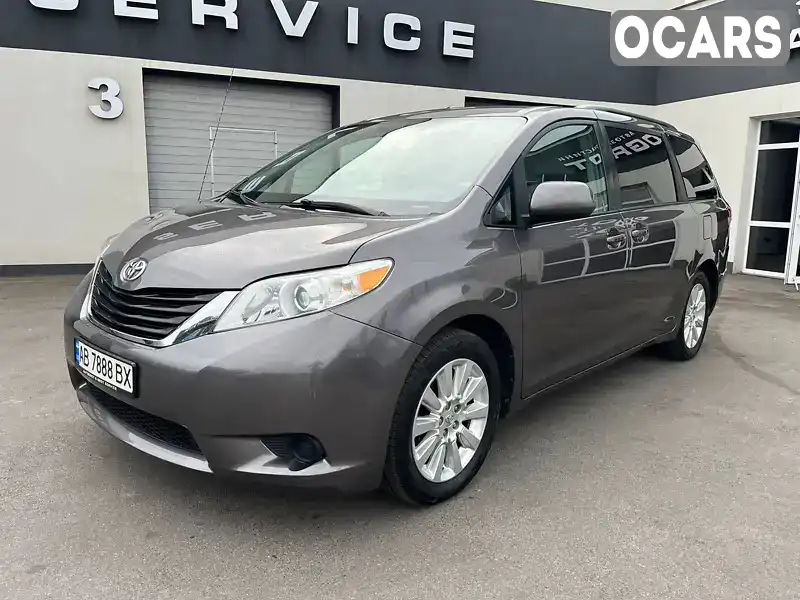 Мінівен Toyota Sienna 2011 3.46 л. Автомат обл. Вінницька, Вінниця - Фото 1/21