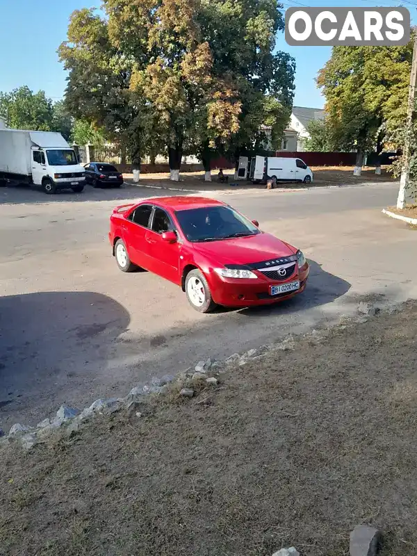 Седан Mazda 6 2003 2 л. Ручна / Механіка обл. Полтавська, Полтава - Фото 1/9