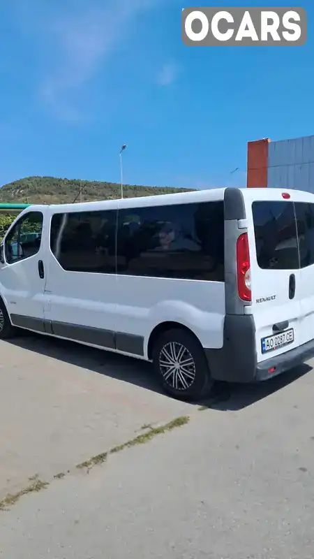 Мінівен Renault Trafic 2008 2 л. Ручна / Механіка обл. Закарпатська, Берегове - Фото 1/12