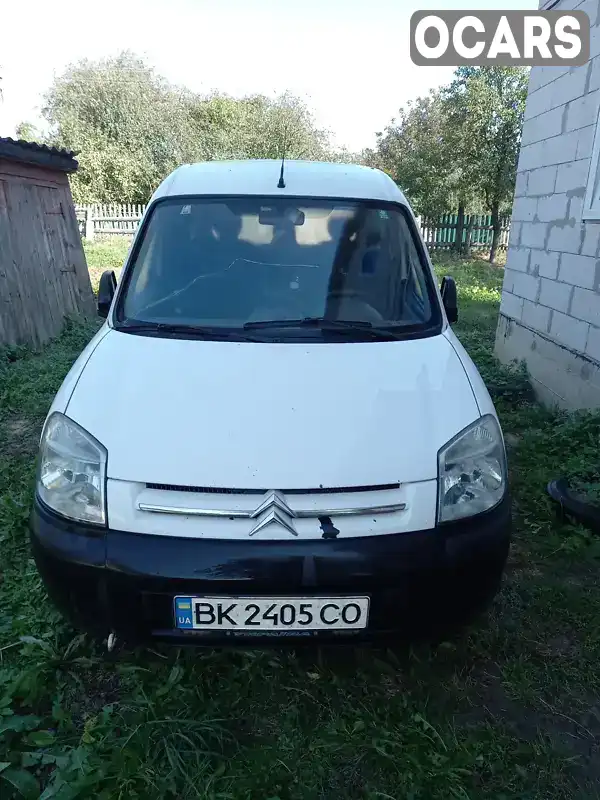 Минивэн Citroen Berlingo 2006 1.9 л. Ручная / Механика обл. Ровенская, Корец - Фото 1/5