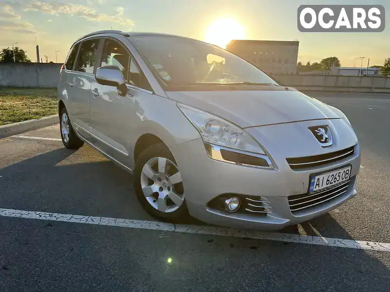 Мікровен Peugeot 5008 2012 1.6 л. Ручна / Механіка обл. Київська, Бориспіль - Фото 1/20