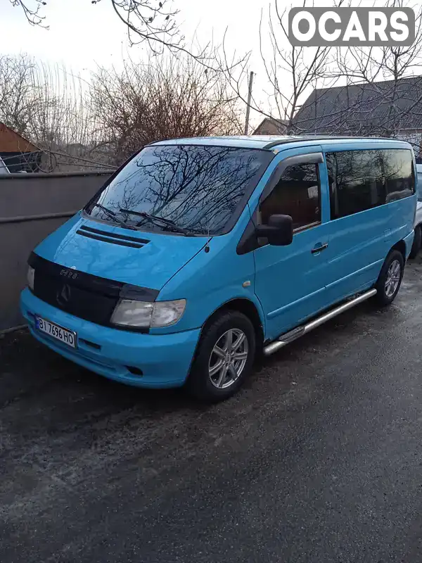 Мінівен Mercedes-Benz Vito 1999 2.15 л. Ручна / Механіка обл. Полтавська, Шишаки - Фото 1/6