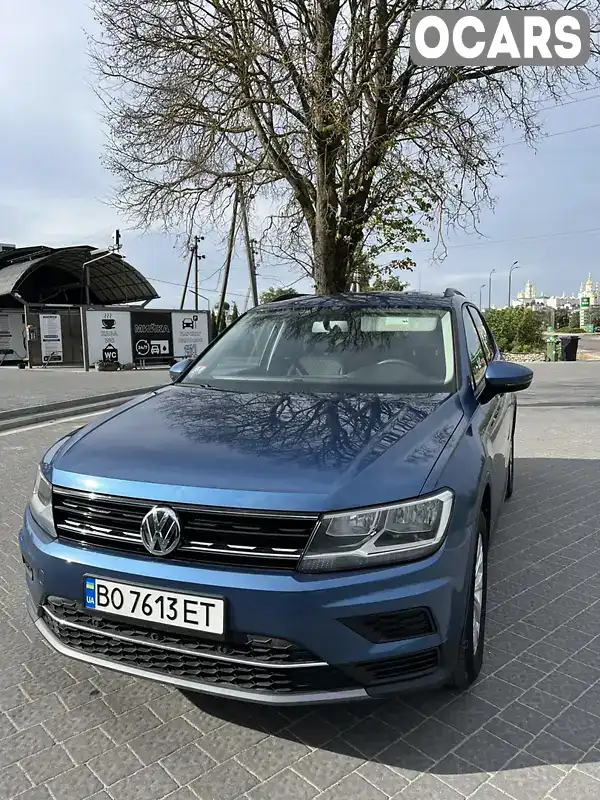 Позашляховик / Кросовер Volkswagen Tiguan 2018 2 л. Автомат обл. Тернопільська, location.city.pochaiv - Фото 1/21