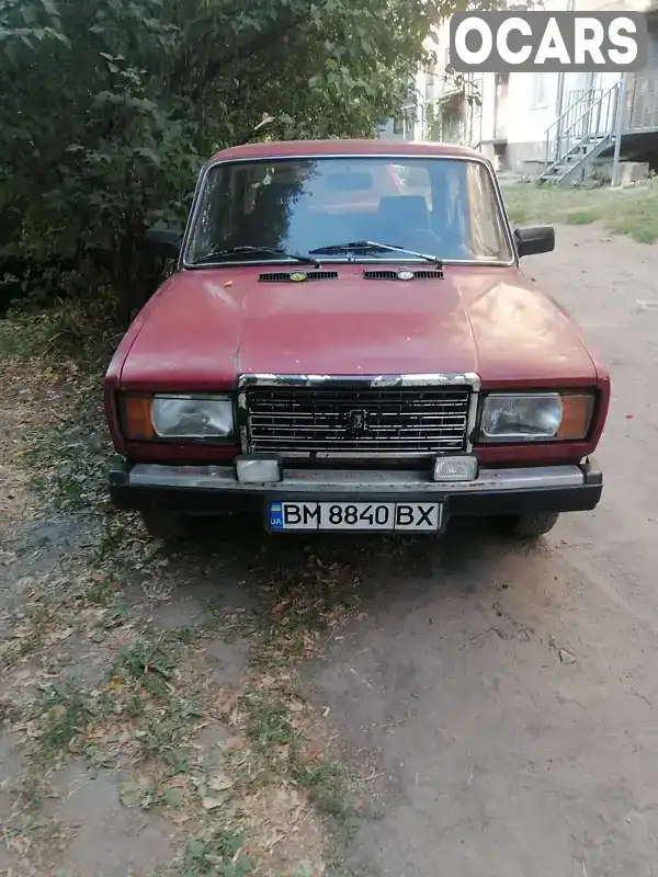 Седан ВАЗ / Lada 2107 1987 1.29 л. обл. Сумская, Сумы - Фото 1/11