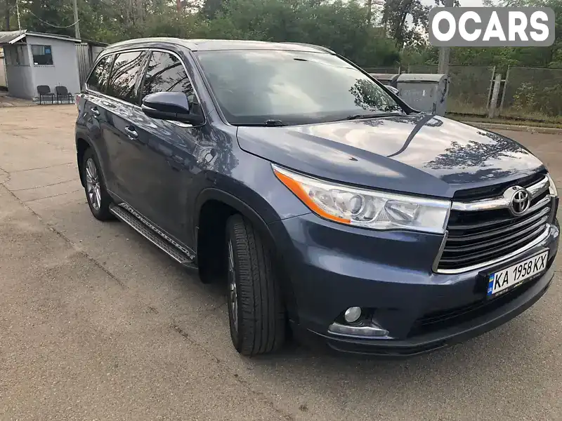 Внедорожник / Кроссовер Toyota Highlander 2014 2.7 л. Автомат обл. Киевская, Киев - Фото 1/21