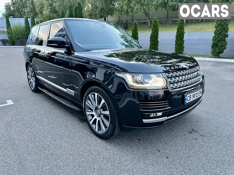 Внедорожник / Кроссовер Land Rover Range Rover 2015 2.99 л. Автомат обл. Черниговская, Нежин - Фото 1/21