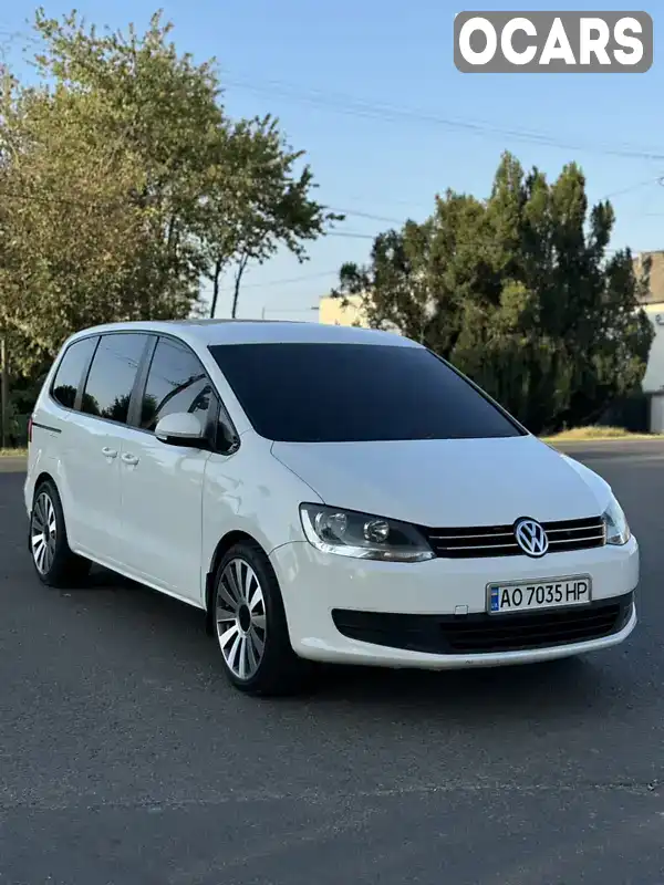 Мінівен Volkswagen Sharan 2011 2 л. Ручна / Механіка обл. Закарпатська, Виноградів - Фото 1/8