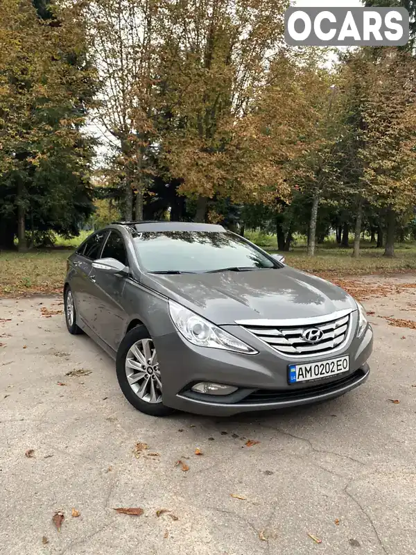 Седан Hyundai Sonata 2013 2.4 л. Автомат обл. Житомирська, Житомир - Фото 1/21