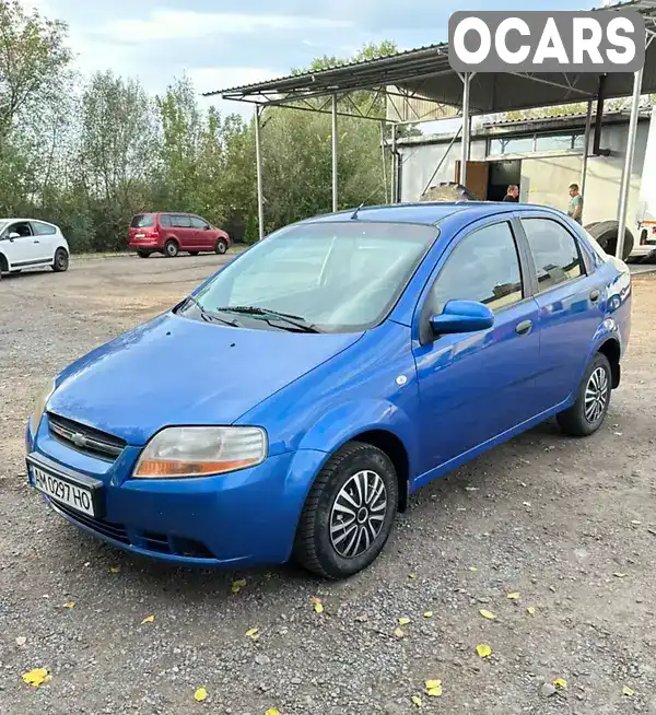 Седан Chevrolet Aveo 2006 1.5 л. Ручная / Механика обл. Житомирская, Бердичев - Фото 1/21